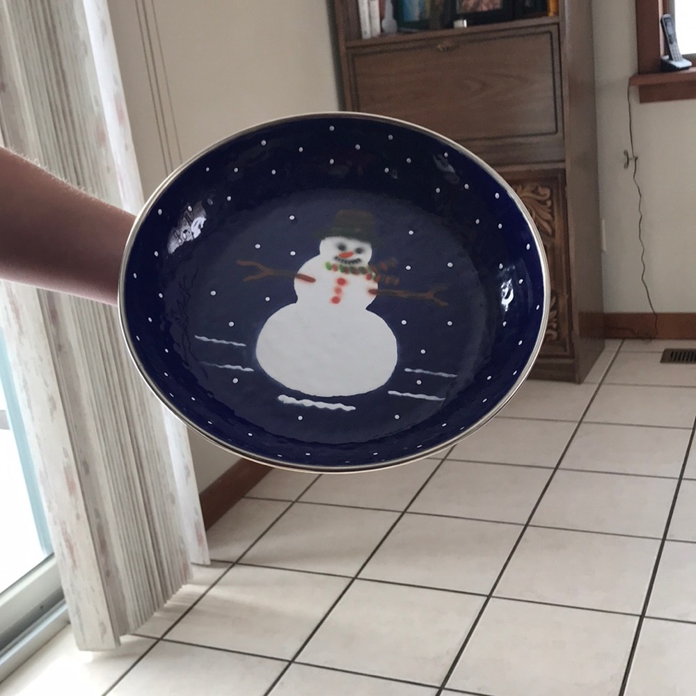 ⛄️ Enamelware Bowl ⛄️